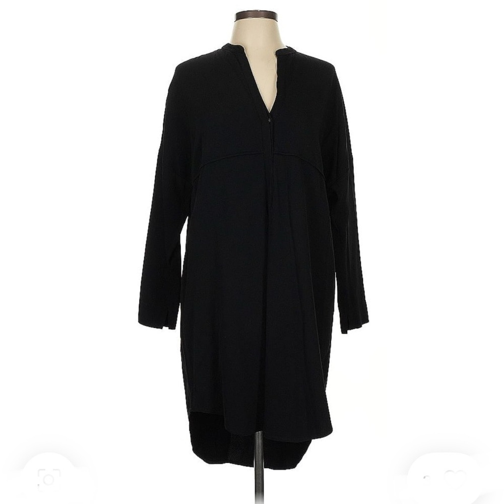 JAMES PERSE Drop Shoulder Long Sleeve Shirtdress